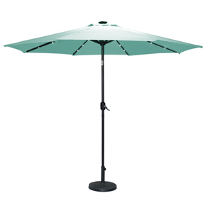 See more information about the Torbay Teal Umbrella (2.7m) - with Solar Lights